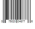 Barcode Image for UPC code 075020048776