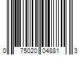 Barcode Image for UPC code 075020048813