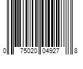 Barcode Image for UPC code 075020049278