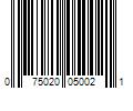 Barcode Image for UPC code 075020050021