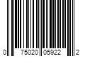 Barcode Image for UPC code 075020059222