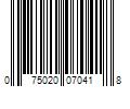 Barcode Image for UPC code 075020070418