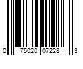 Barcode Image for UPC code 075020072283