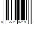 Barcode Image for UPC code 075020072337