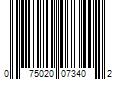 Barcode Image for UPC code 075020073402