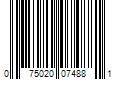 Barcode Image for UPC code 075020074881