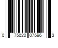 Barcode Image for UPC code 075020075963