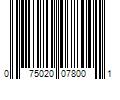 Barcode Image for UPC code 075020078001