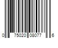 Barcode Image for UPC code 075020080776