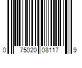 Barcode Image for UPC code 075020081179