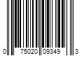 Barcode Image for UPC code 075020093493