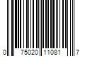 Barcode Image for UPC code 075020110817