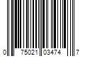 Barcode Image for UPC code 075021034747