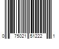 Barcode Image for UPC code 075021512221