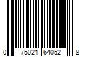 Barcode Image for UPC code 075021640528