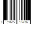 Barcode Image for UPC code 0750227154092. Product Name: Redi Shade 36-in Grey Room Darkening Cordless Pleated Shade in Gray | 3154096