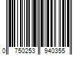 Barcode Image for UPC code 0750253940355. Product Name: 212 Main Folding Camping Chair