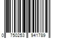 Barcode Image for UPC code 0750253941789