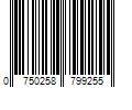 Barcode Image for UPC code 0750258799255