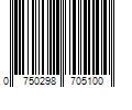Barcode Image for UPC code 0750298705100. Product Name: Lowe's 2-in x 4-in x 104-5/8-in Spruce Pine Fir Kiln-dried Stud | 7013