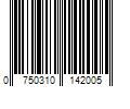 Barcode Image for UPC code 0750310142005