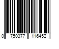 Barcode Image for UPC code 0750377116452