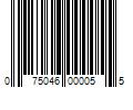 Barcode Image for UPC code 075046000055