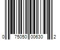 Barcode Image for UPC code 075050006302