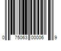 Barcode Image for UPC code 075063000069