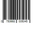 Barcode Image for UPC code 0750668005045