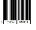 Barcode Image for UPC code 0750668010414