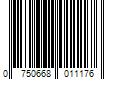 Barcode Image for UPC code 0750668011176