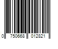 Barcode Image for UPC code 0750668012821