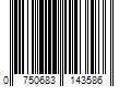 Barcode Image for UPC code 0750683143586