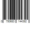 Barcode Image for UPC code 0750683144392