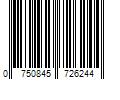 Barcode Image for UPC code 0750845726244