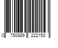 Barcode Image for UPC code 0750889222153