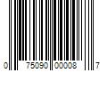 Barcode Image for UPC code 075090000087