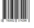 Barcode Image for UPC code 0750932074296