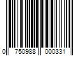 Barcode Image for UPC code 0750988000331