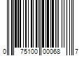 Barcode Image for UPC code 075100000687