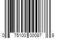 Barcode Image for UPC code 075100000878