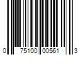 Barcode Image for UPC code 075100005613