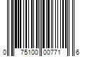 Barcode Image for UPC code 075100007716