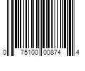 Barcode Image for UPC code 075100008744