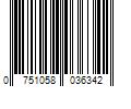 Barcode Image for UPC code 0751058036342