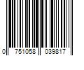 Barcode Image for UPC code 0751058039817