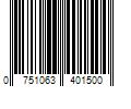 Barcode Image for UPC code 0751063401500