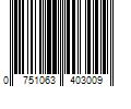 Barcode Image for UPC code 0751063403009