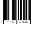 Barcode Image for UPC code 0751063403207